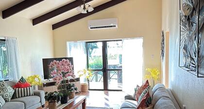 Peaceful Island Escape with Mountain Views