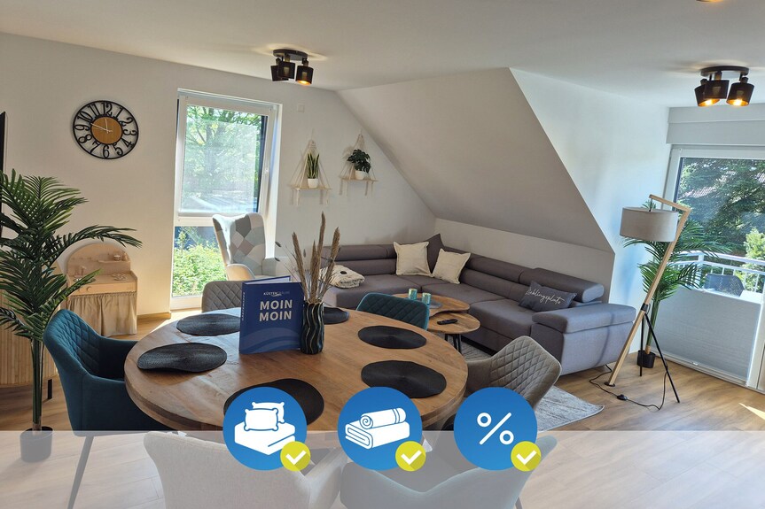 Ostfriesische Herrlichkeit 4, Cozy Apartment 4-6 P. In A Dream Location With Sauna - Langeoog