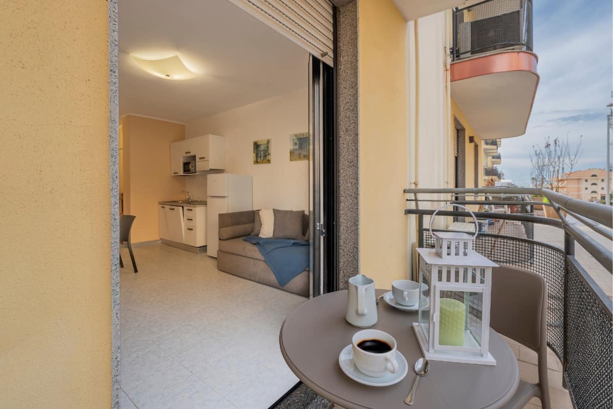 公寓, 1 间卧室, 阳台 | 阳台