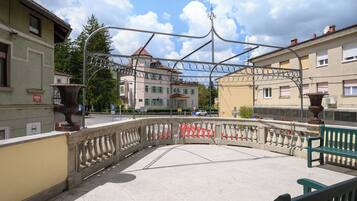 Apartment, Balkon, Stadtblick | Terrasse/Patio