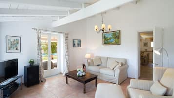 TV, fireplace, table tennis