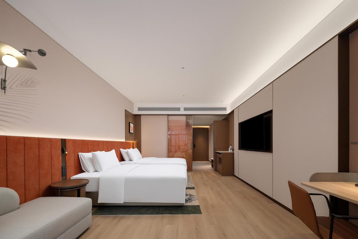 Habitación, 2 camas individuales, balcón