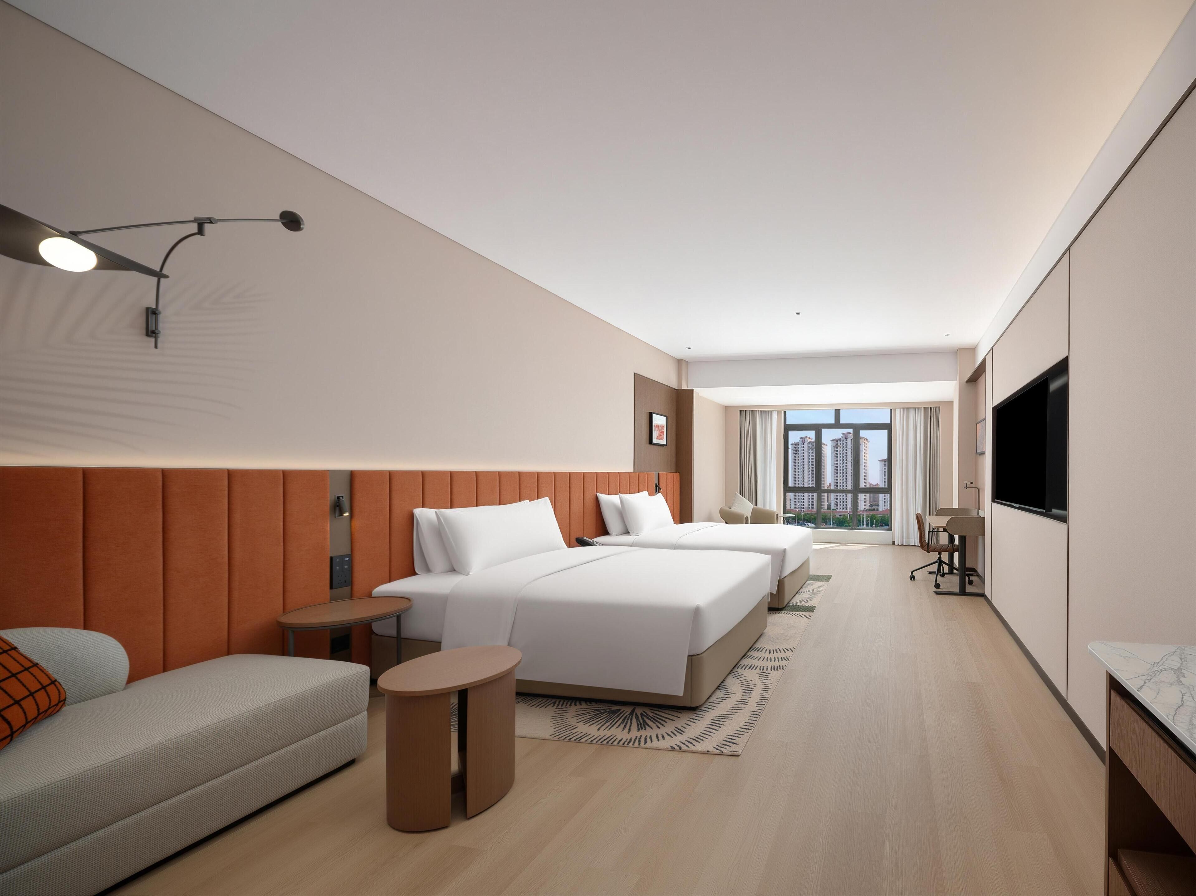 Quarto, 2 camas de solteiro