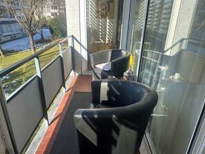 Dormitorio condiviso, 2 camere da letto, fumatori, balcone | Balcone