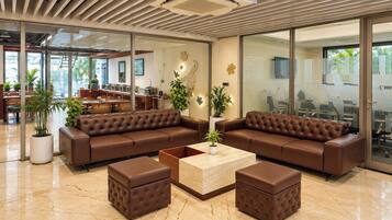 Sala de estar en el lobby