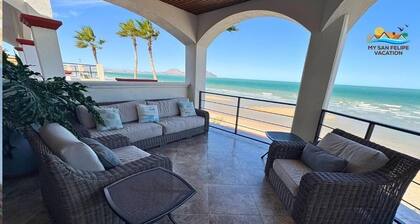 Casa Francisco beachfront rental perfect for groups up to 14