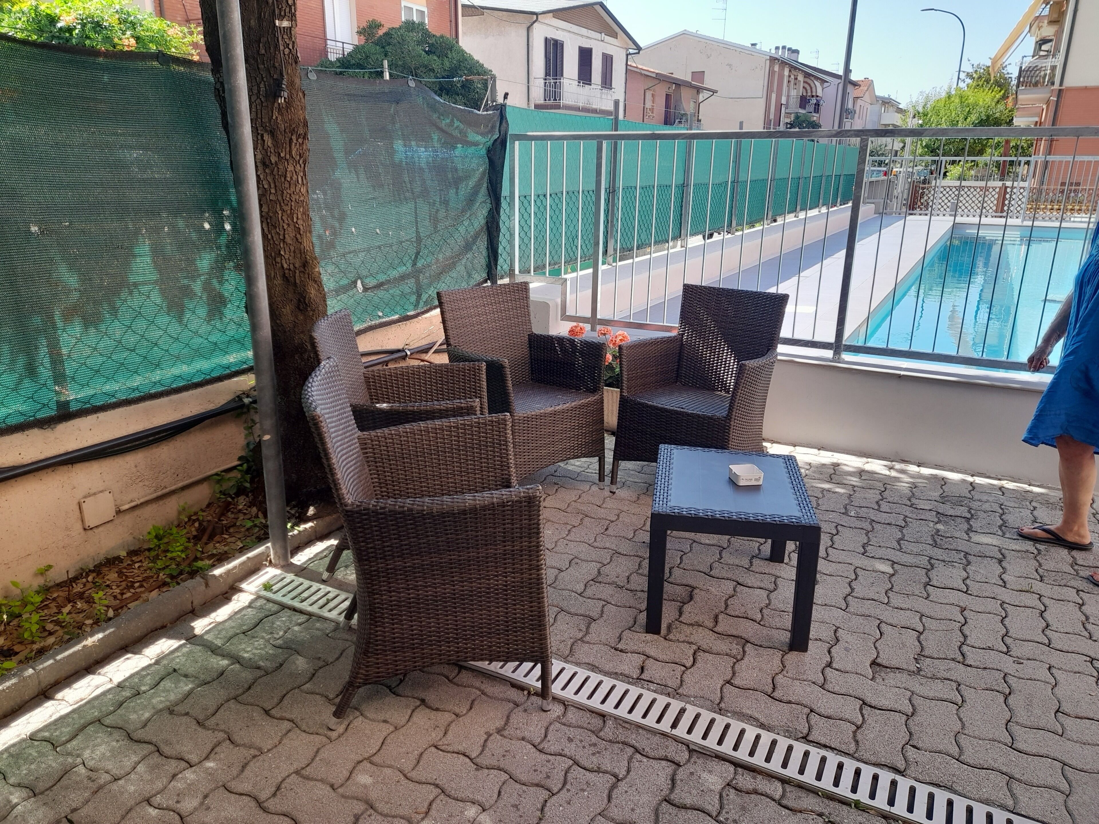 Enceinte de l’hébergement