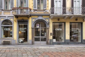A building with 'cielo' signage, indicating a ceramic design shop. - PONTACCIO, 4 - LIVING IN BRERA, IN THE HEART OF MILAN (Milan)