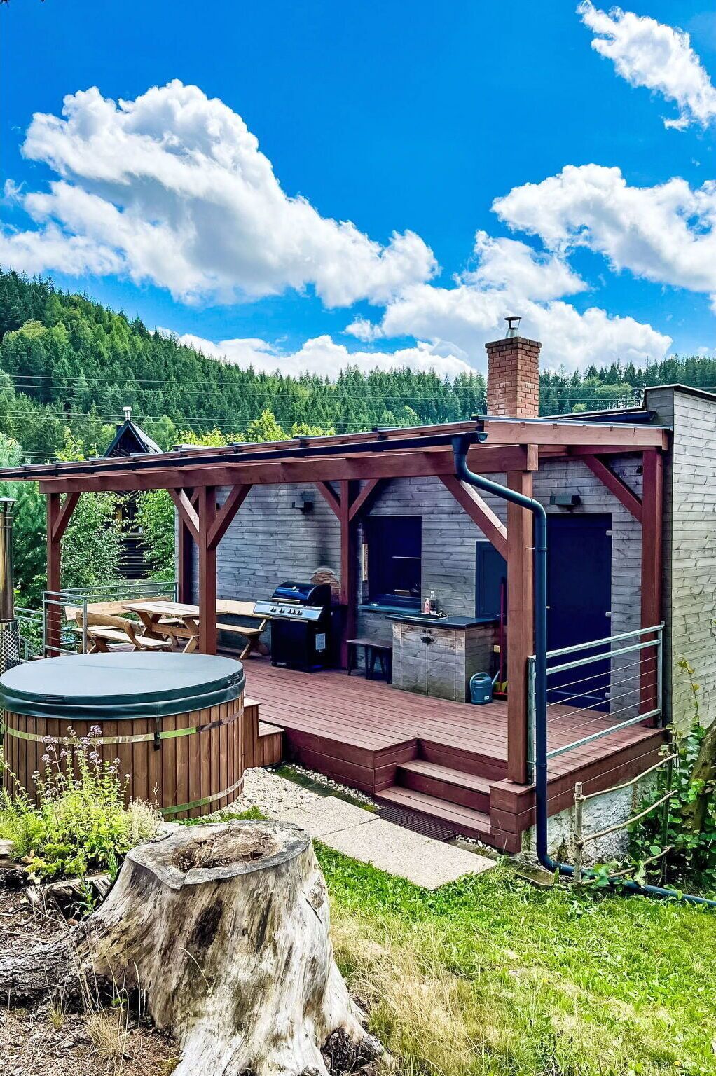 Opções para refeição ao ar livre