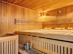 Sauna - Gorki Park, apartment 15:74 m² with sauna, pool & only 20 m to the sea (Heringsdorf)