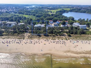 On the beach - Gorki Park, apartment 15:74 m² with sauna, pool & only 20 m to the sea (Heringsdorf)