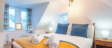 2 Schlafzimmer, Reisekinderbett, kostenloses WLAN