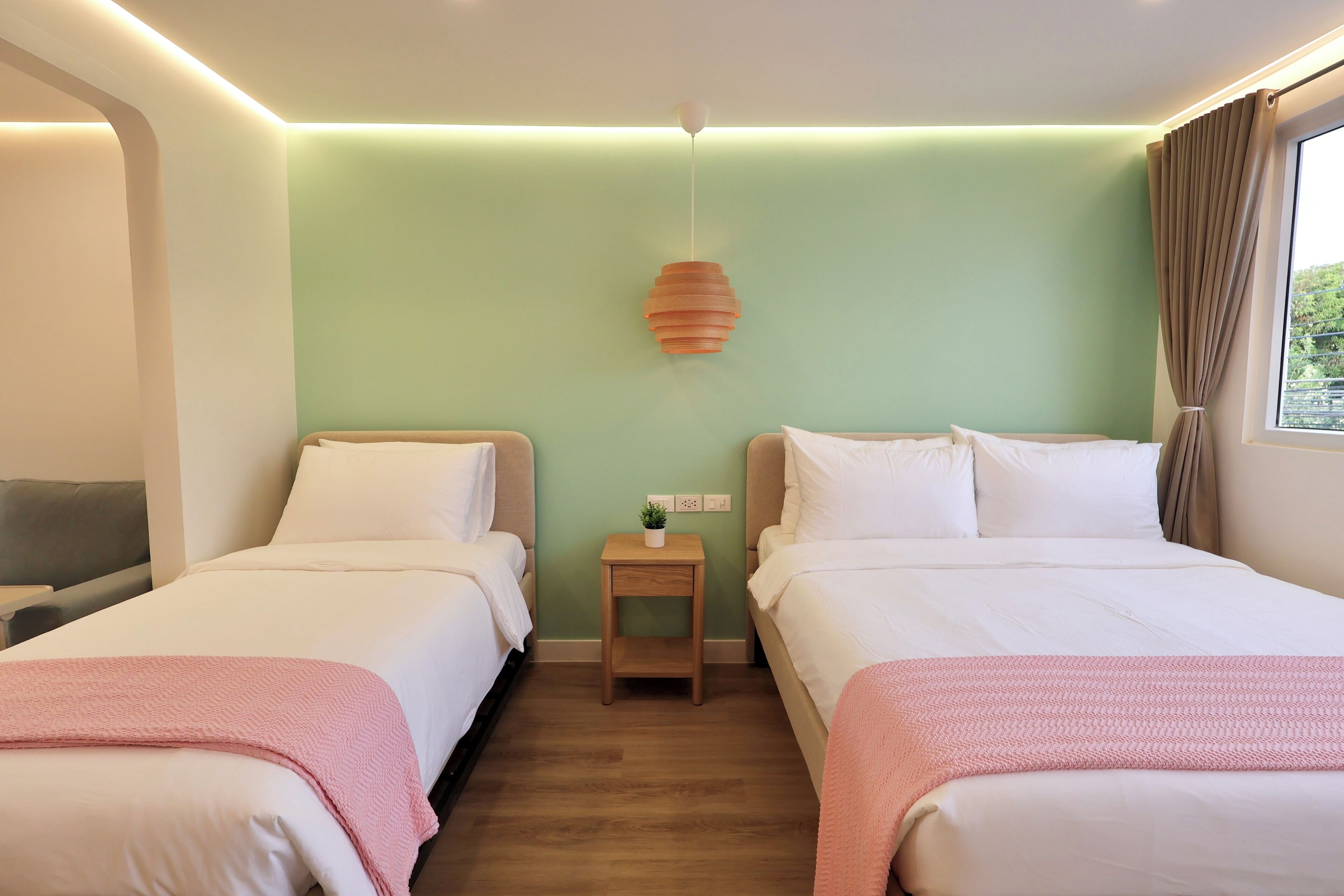 1 室のベッドルーム、WiFi、ベッドシーツ