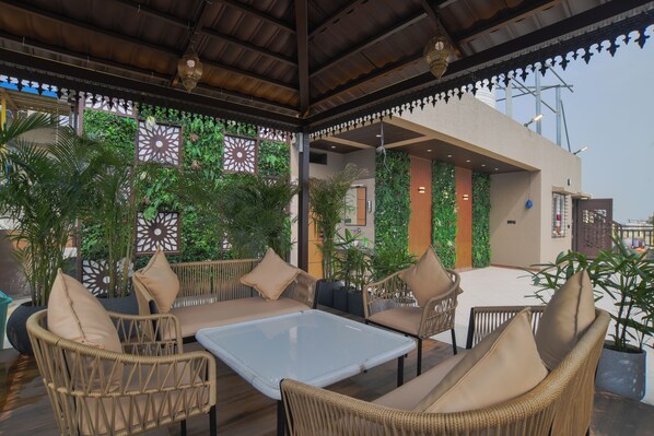 Rooftop terrace - The Byke Boutique RiverLand (Ujjain)
