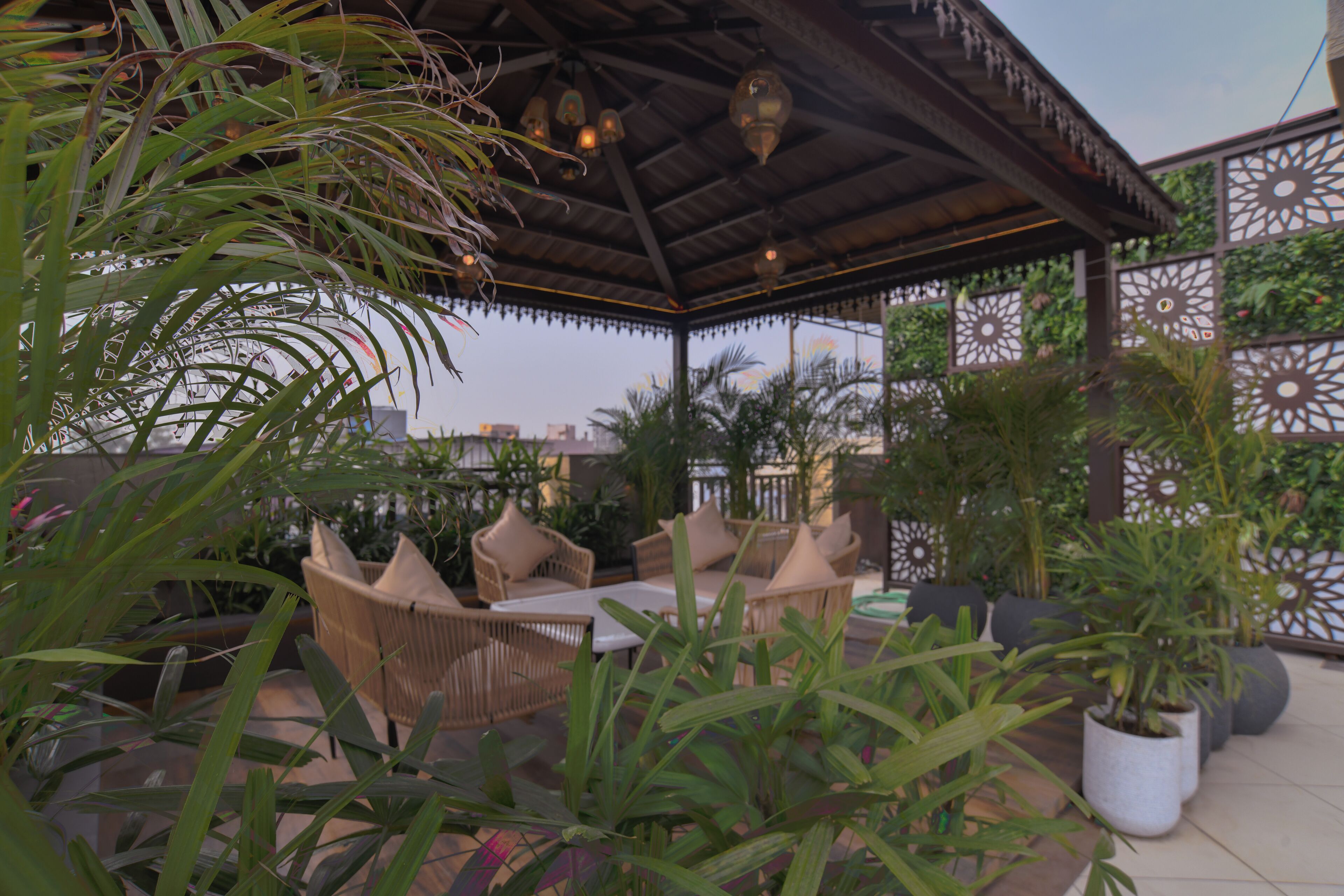 Rooftop terrace