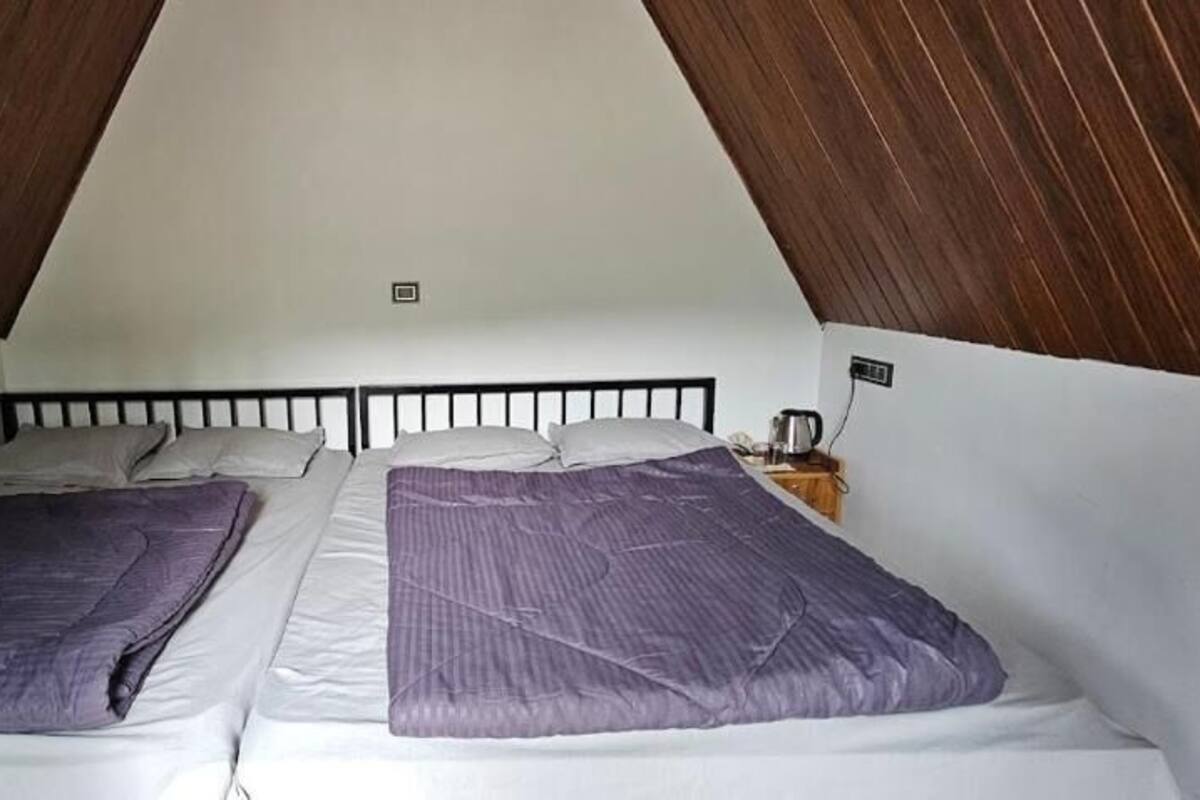 Double Room, Balcony, Garden View