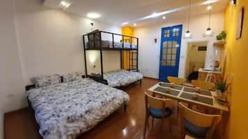 Basic Studio, Balcony, City View | In-room safe, desk, laptop workspace, blackout drapes