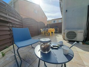 Outdoor dining - Terraced House with Terrace and Parking - Marseillan-Plage (Marseillan-Plage)