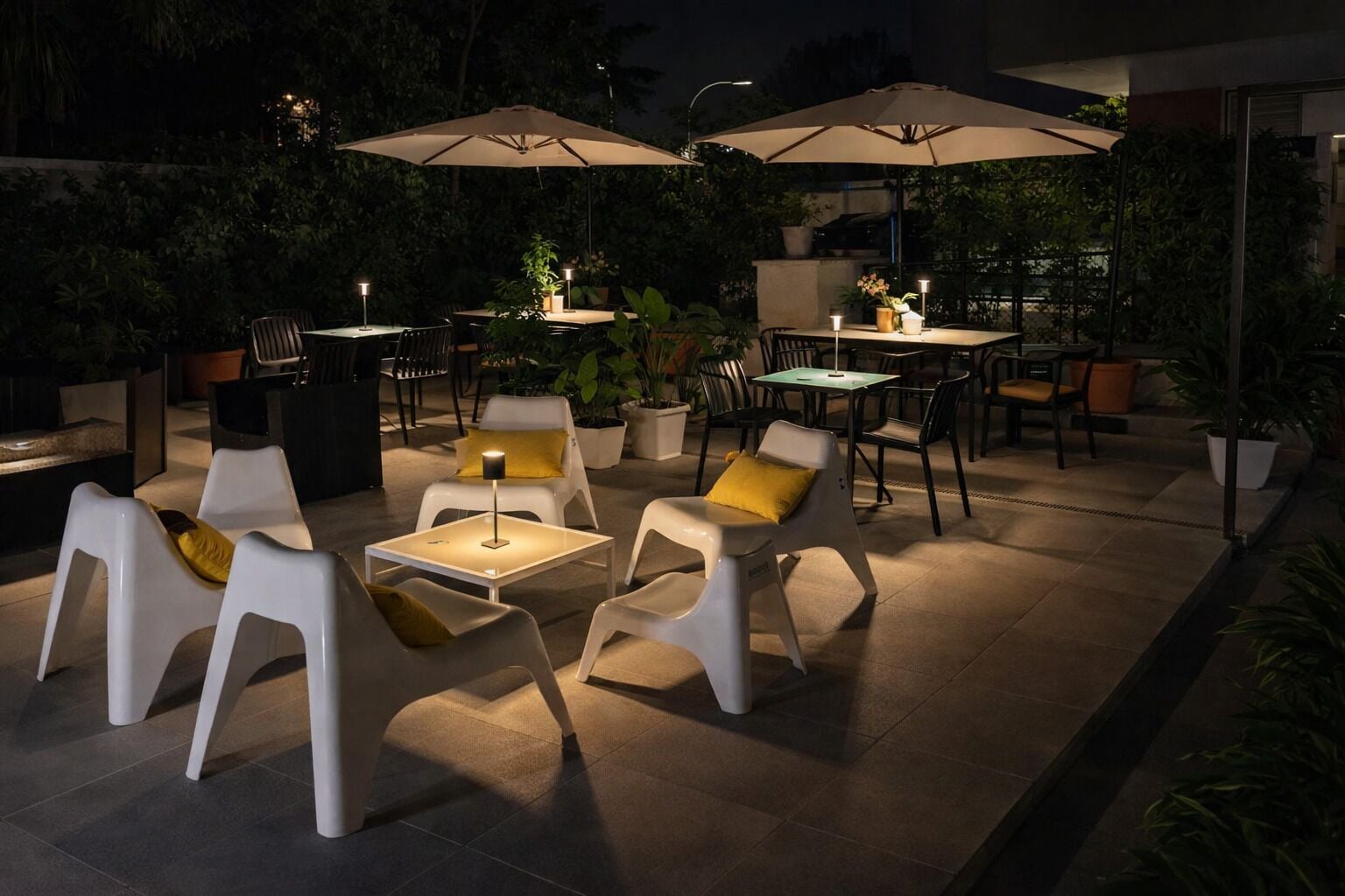 Restaurante al aire libre