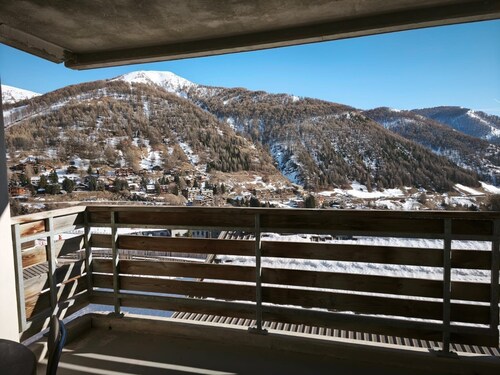 La Foux, T3 for 6 people, south-facing, terrace at the foot of the slopes