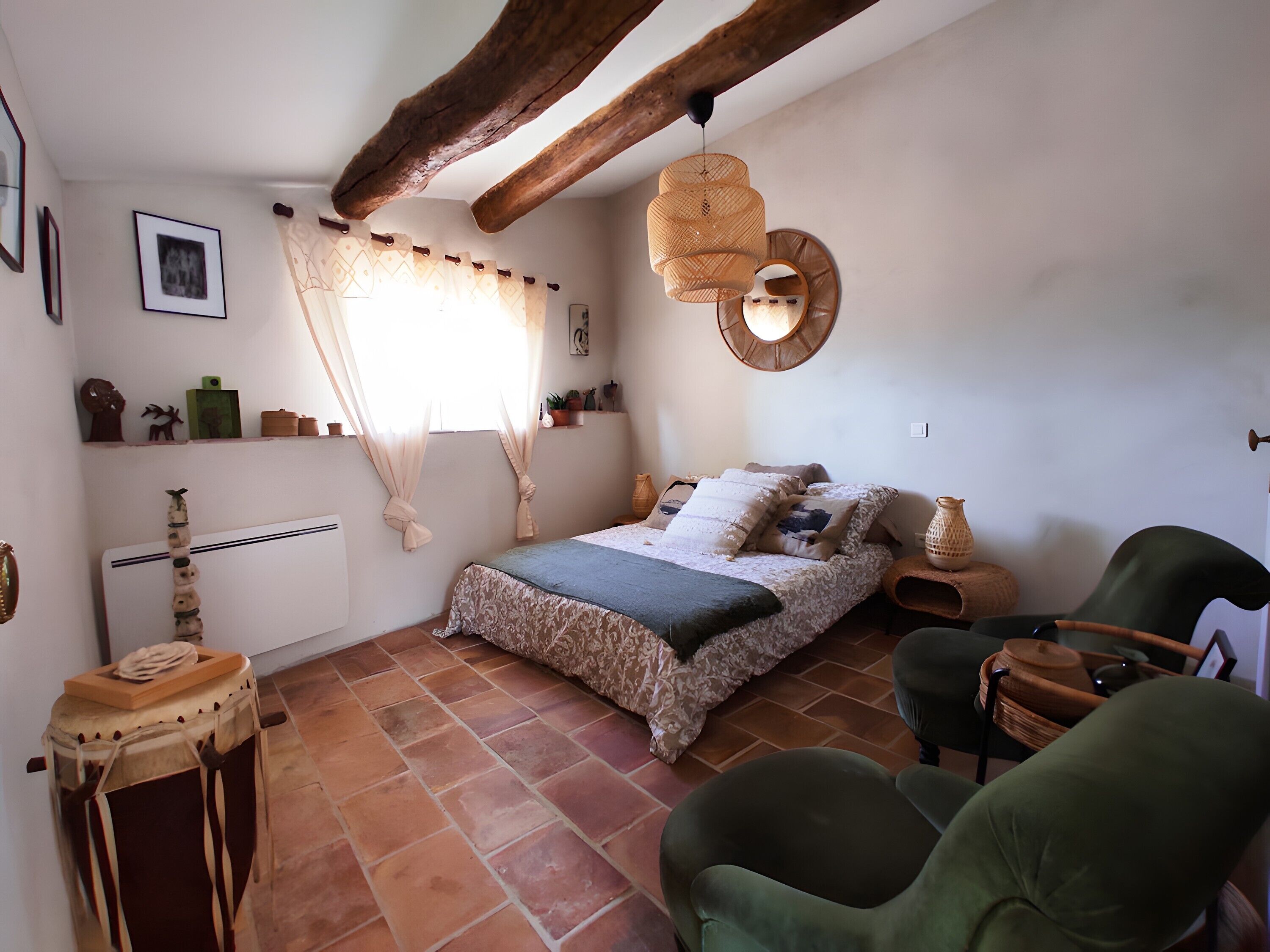 1 chambre, Wi-Fi, literie fournie