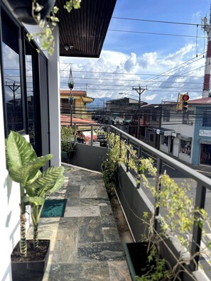 Appartamento, 1 camera da letto, vista città | Parco della struttura