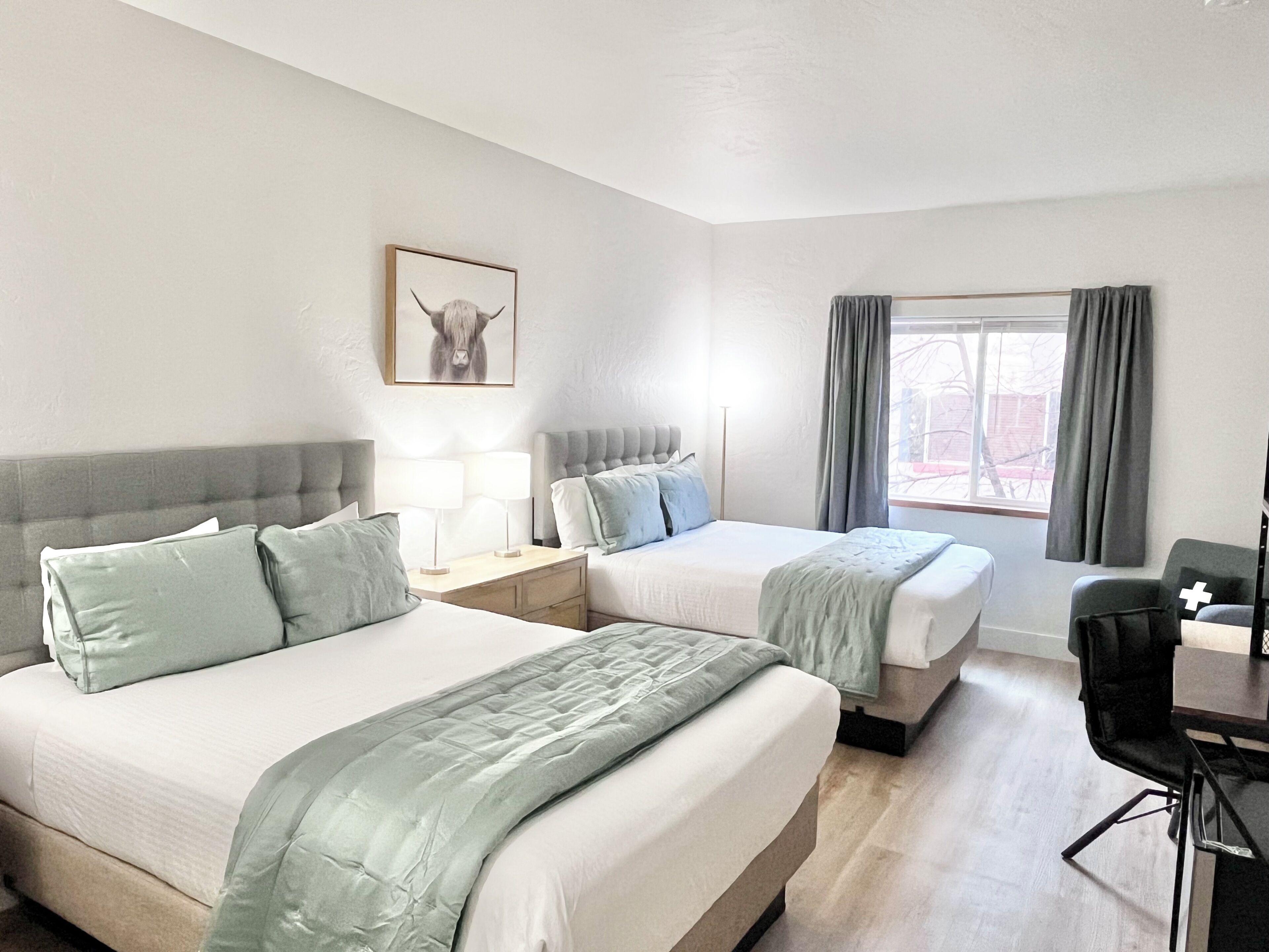 1 bedroom, desk, free WiFi, bed sheets