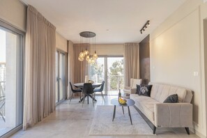 Living area - 1 BR Apartment in Haneviim St Jerusalem (Jerusalem)