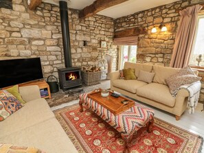 Living area - Litton Hall Barn Cottage (Skipton)