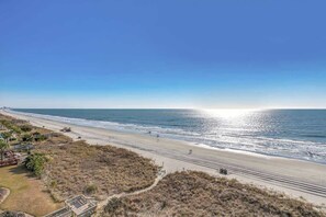 Beach nearby - Corner Oceanview Condo w/ Balcony + Pool (North Myrtle Beach)