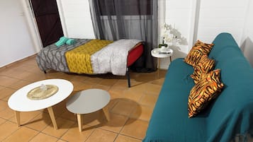 1 habitación, tabla de planchar con plancha y acceso a internet