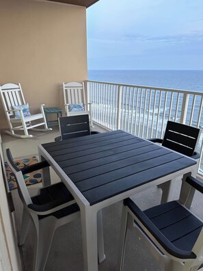 Signature Condo, 2 Bedrooms, Kitchen, Beach View | Balcony view - Crystal Shores West 1103 (Gulf Shores)