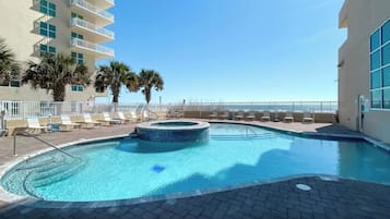 Indoor pool, outdoor pool