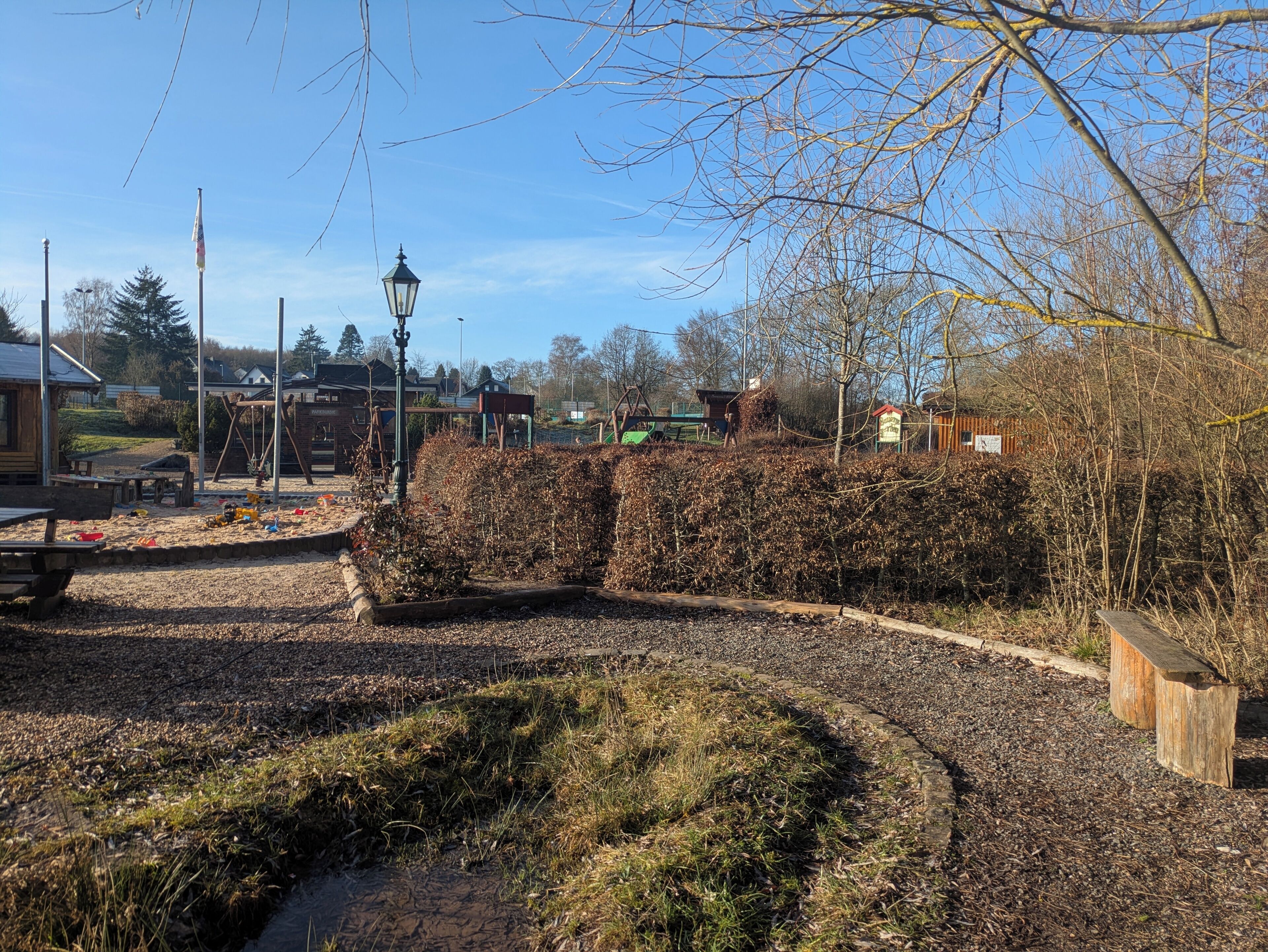 Enceinte de l’hébergement