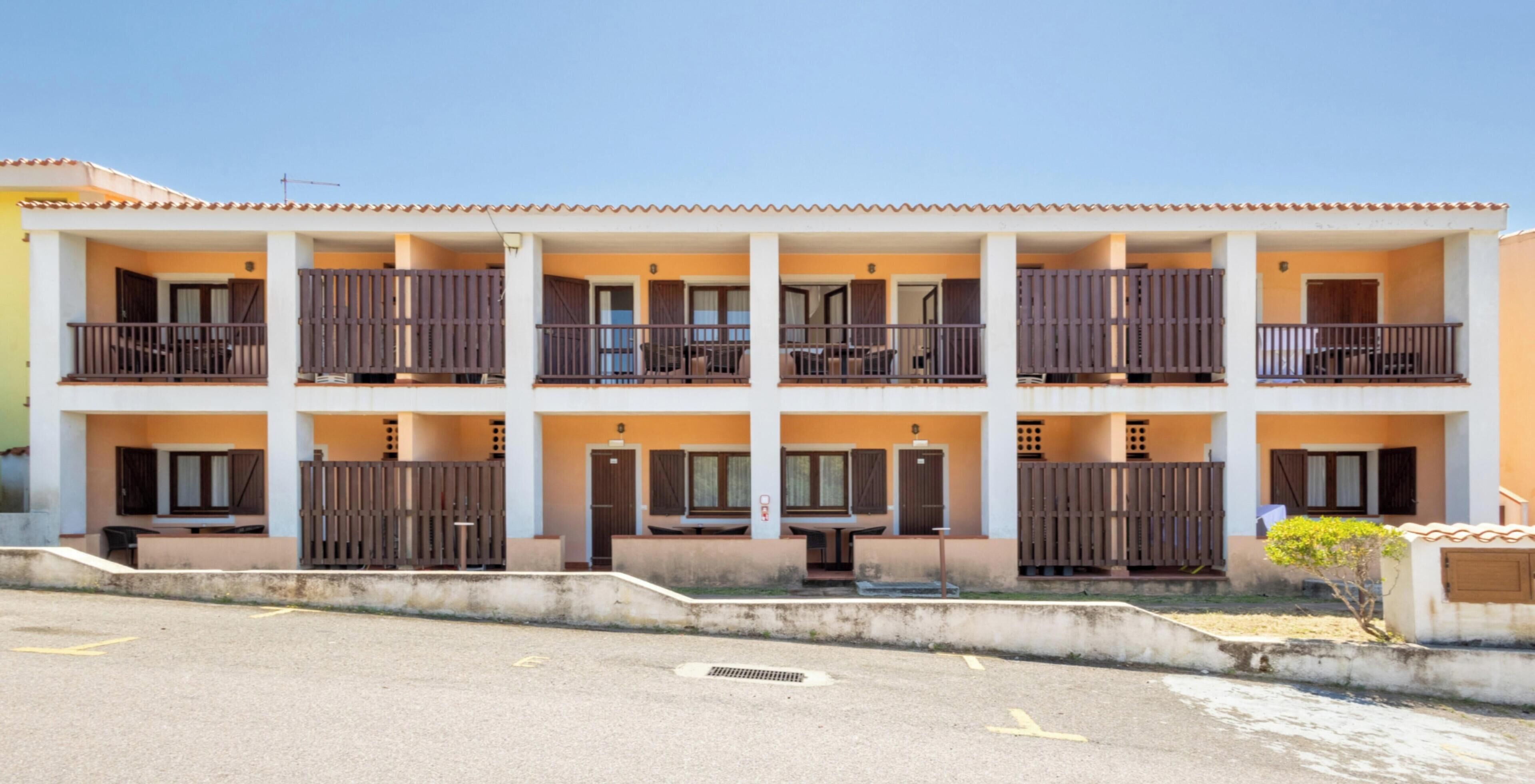 Façade de l’hébergement