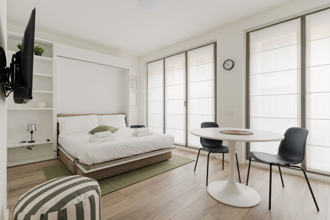 1 Schlafzimmer, Bügeleisen/Bügelbrett