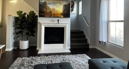 Spacious 3-bedroom condo in tranquil Rancho Cucamonga with AC