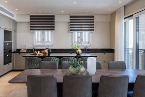 Dining - 3 BR Apartment in Jerusalem Estates (w/ safe room) (Jerusalem)
