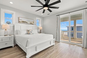 House, 4 Bedrooms, Private Pool, Ocean View | Laptop workspace, iron/ironing board, free WiFi - Pet Friendly Beach House - Bella View (Port St. Joe)
