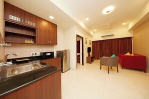 Interior - Adorable 1-bedroom apartment with AC in vibrant Chennai (Chennai)