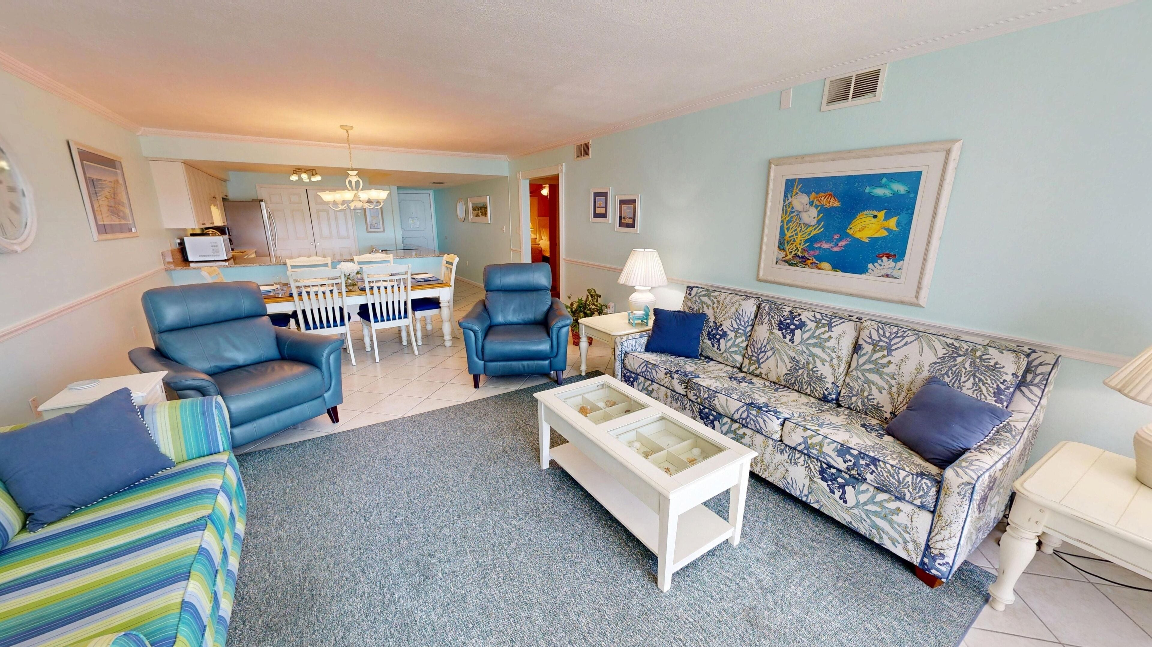 Condo, 2 Bedrooms | Living area | Smart TV, DVD player