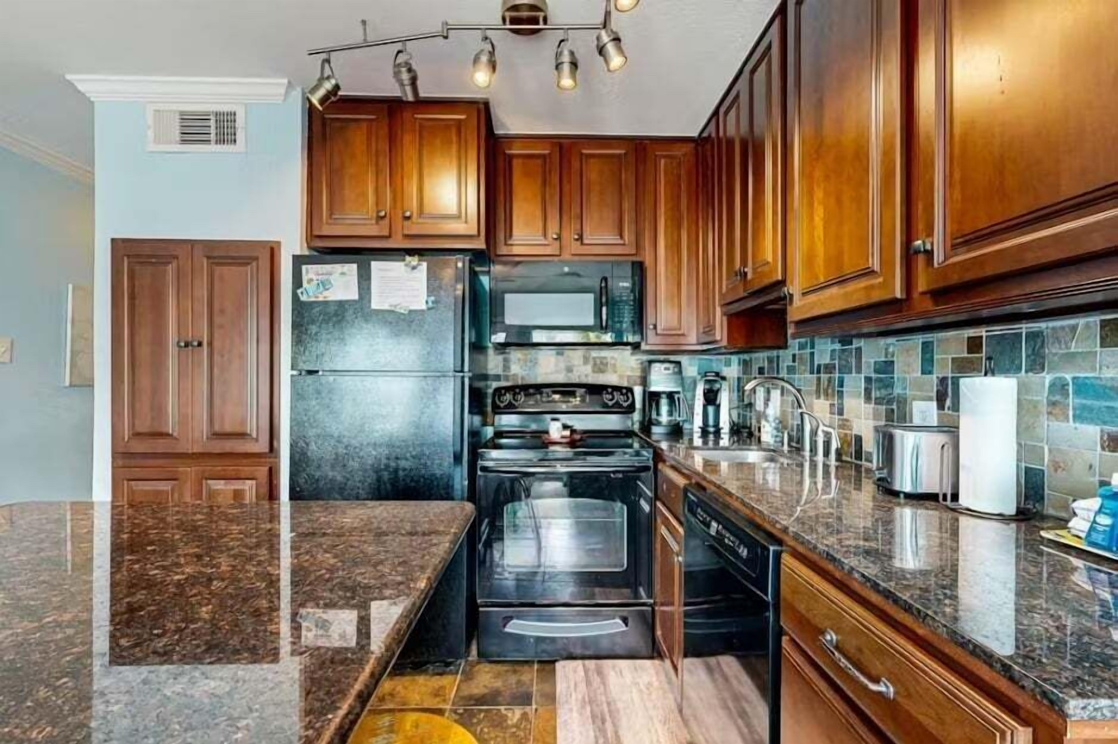 公寓式客房, 1 间卧室 | 私人厨房 | 冰箱、烤箱、茶具/咖啡用具、烤面包机