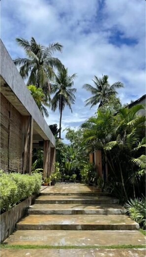 Property grounds - Surfing Temple Boutique Hotel (General Luna)