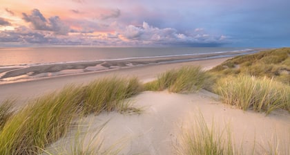 New!!! Attractive vacation home, forest, beach, air conditioning, parking, dogs welcome!