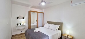 Basic-lejlighed | Gratis Wi-Fi, sengetøj