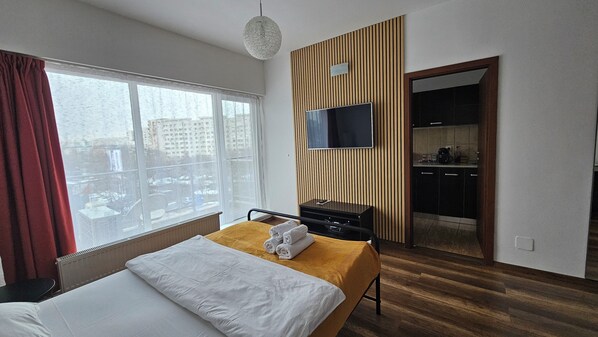 1 bedroom, iron/ironing board, WiFi, bed sheets