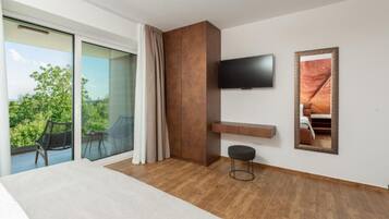 Leilighet (Two Bedroom Apartment with terrace an) | 6 soverom og barnesenger