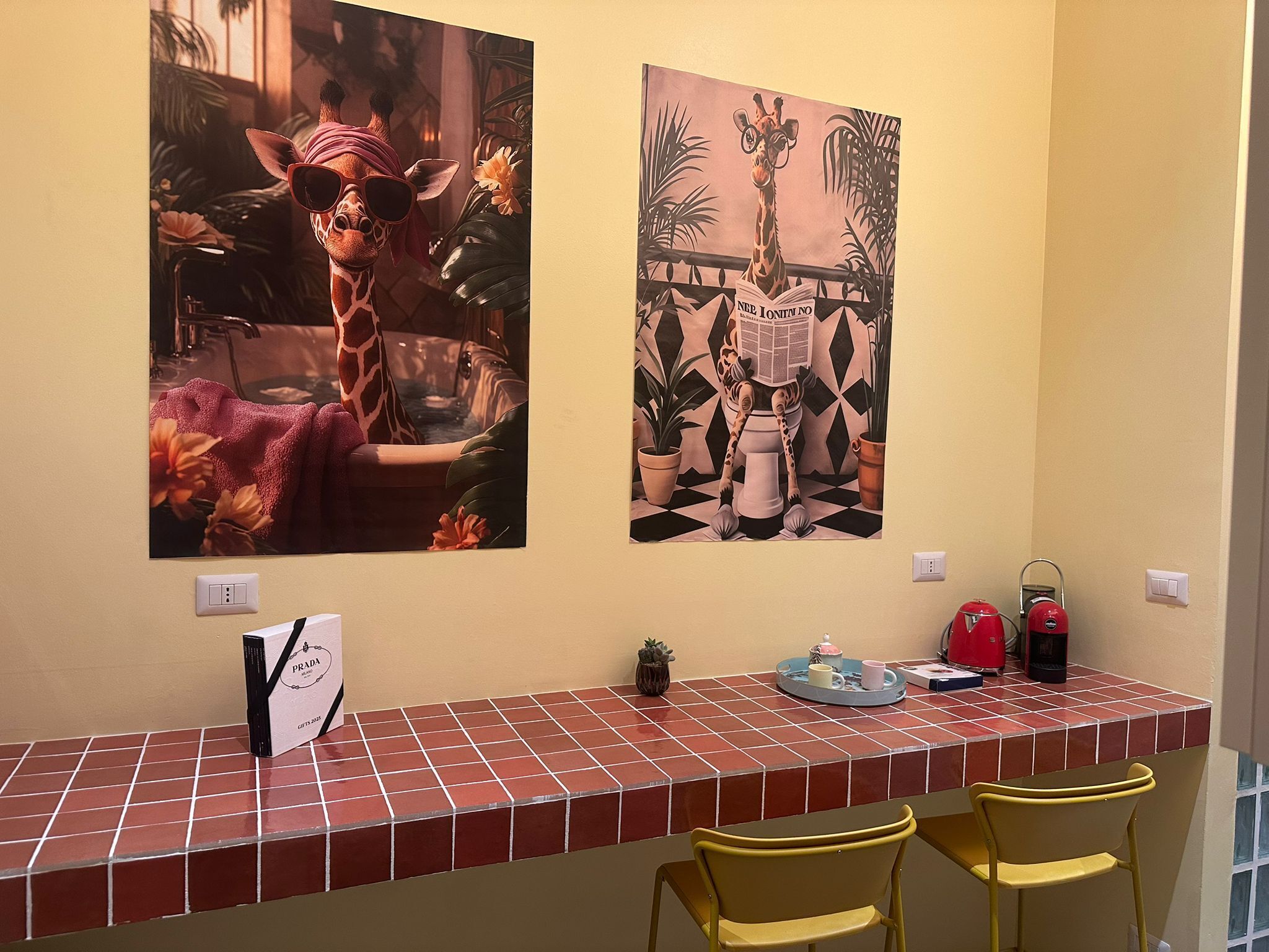 公寓 (1 Bedroom) | 私人廚房 | 微波爐、義式濃縮咖啡機、電熱水壺