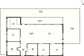 獨棟房屋 | 樓層平面圖