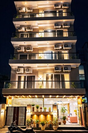 Fachada da propriedade